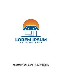 Store sign icon logo vector