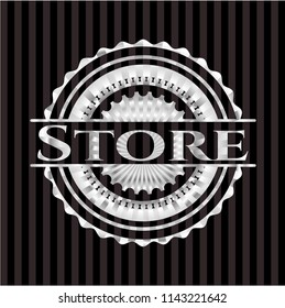 Store silvery emblem