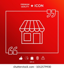 Store symbol icon