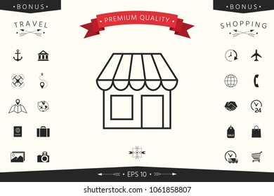 Store symbol icon