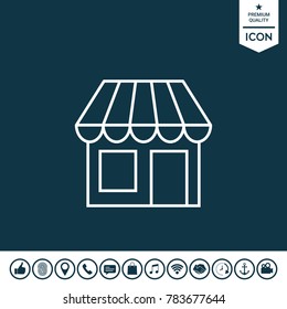 Store symbol icon