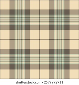 Store texture vector check, packing background tartan textile. Covering fabric plaid pattern seamless in pastel and light colors palette.