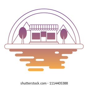 Store and trees design