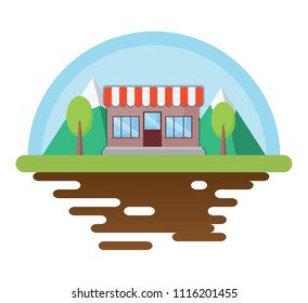 Store and trees design