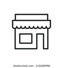store vector icon