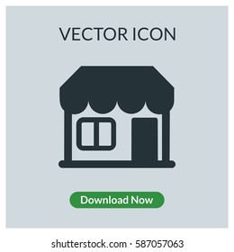 Store vector icon