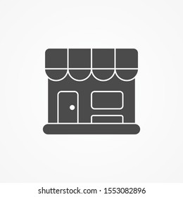 Store vector icon sign symbol