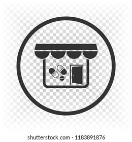 Store vector web icon