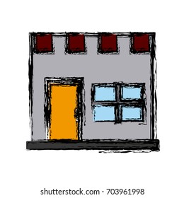 storefront building shop facade front view