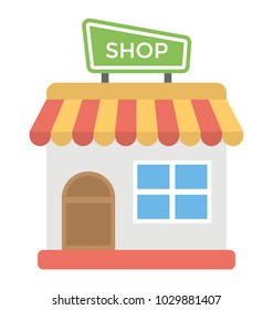 
Storefront of a grocery shop
