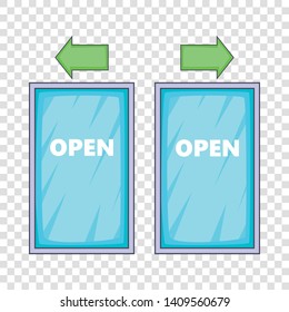 Storefront icon. Cartoon illustration of storefront vector icon for web design