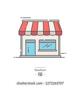 Storefront - Line color icon