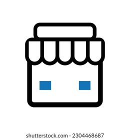Storefront ,shop,business icon free vector