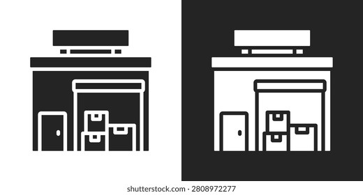 Storehouse Icon Element For Design