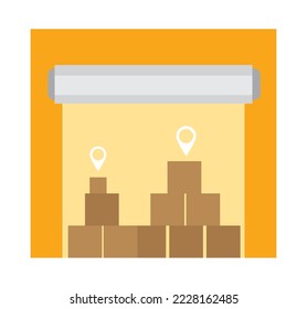 storehouse icon on white background