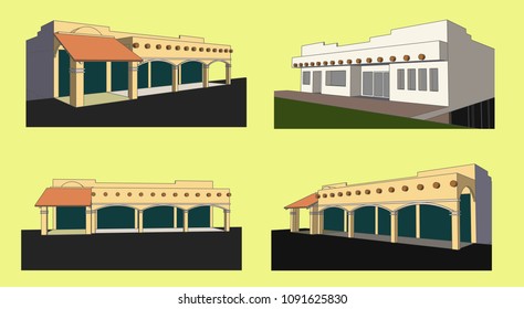 Storehouse Vector & Illustration
