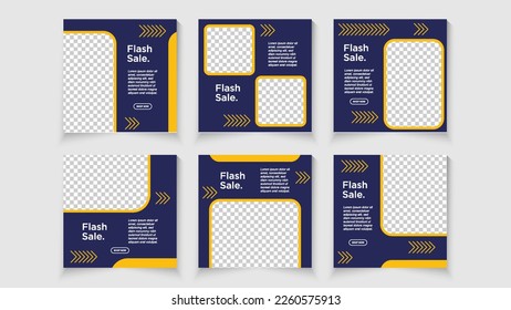 Stories template set of Editable minimal square banner template., presentation, flyer, poster, invitation. Screen backdrop for mobile app. Social media story mockup.