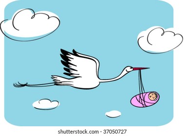 Baby Storch Bilder Stockfotos Und Vektorgrafiken Shutterstock