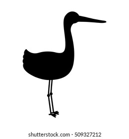 stork bird icon