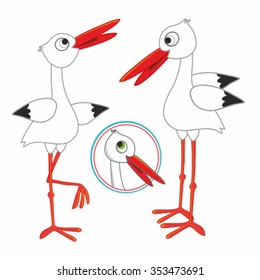 Stork characters