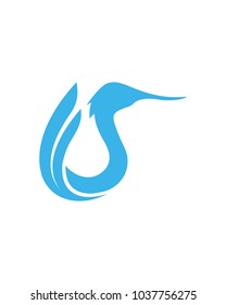 stork logo template