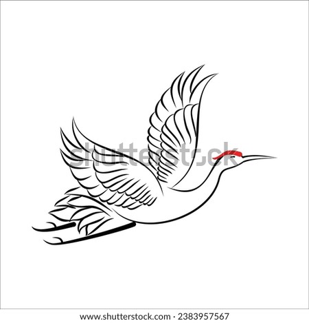 stork tattoo idea captures the timeless elegance of these majestic birds.
suitable for coloring book, sticker, t-shirt, mug, etc. Eps 10

