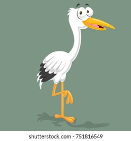 Stork Vector Illustration