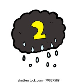 storm cloud number two cartoon