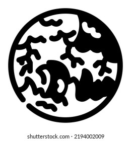 Plantilla de ilustración y diseño vectorial de icono de guión de tormenta
