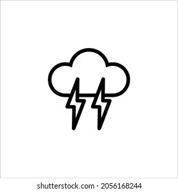 storm icon design template. Trendy style, vector eps 10