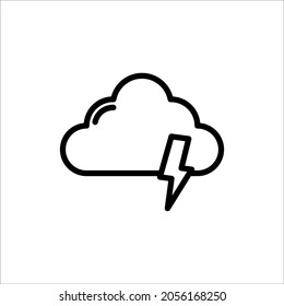 storm icon design template. Trendy style, vector eps 10
