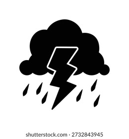 Storm-Symbol Illustration Vektor Design-Vorlage