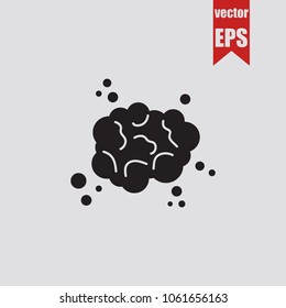 Storm icon in trendy isolated on grey background.Vector illustration.