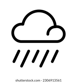 Ilustración de diseño de símbolos vectores de iconos de tormenta