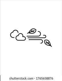 storm icon,vector best line icon.