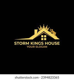 Logo-Vorlage für Sturmkönige