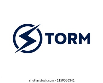 Storm Logo Concept Letter S Like Stock Vector (Royalty Free) 1159586341