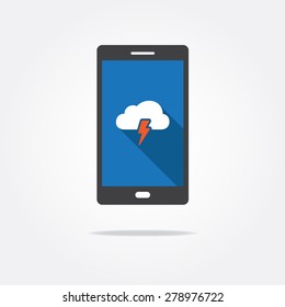 Storm Phone Icon