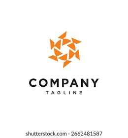 Vetor do ícone do logotipo Storm Photography