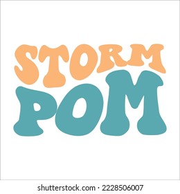 Storm Pom Storm Pom Storm Pom