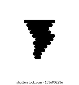 storm, tornado icon. Element of weather illustration. Signs and symbols can be used for web, logo, mobile app, UI, UX