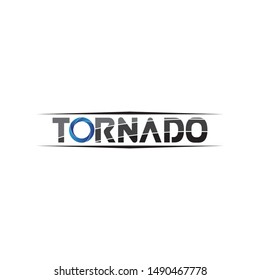 storm and tornado logo design vector
