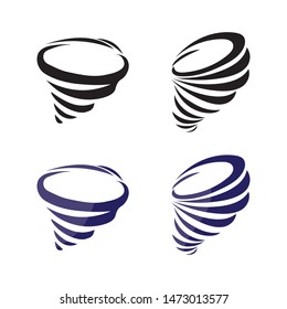 storm and tornado logo design vetor
