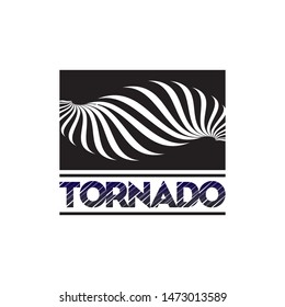 Storm Tornado Logo Design Vetor Stock Vector (Royalty Free) 1473013589 ...