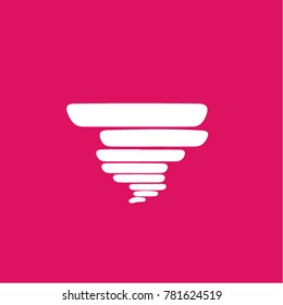 storm vector icon. flat weather icon.with color backround