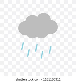 Storm vector icon isolated on transparent background, Storm logo concept
