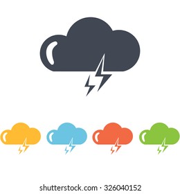 Storm weather icon