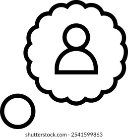 story icon. Thin linear style design isolated on white background