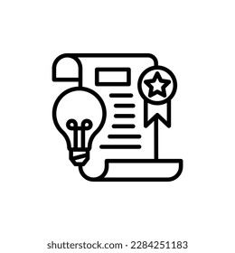 Story icon in vector. Illustration