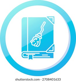 Design de ícone de vetor de linha de matéria